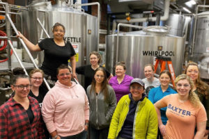 female brewers at baxter