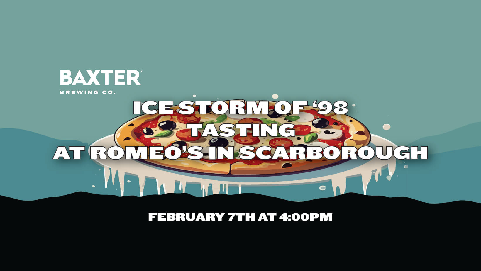 image promoting a tasting at Romeo's Scarborough on February 7th